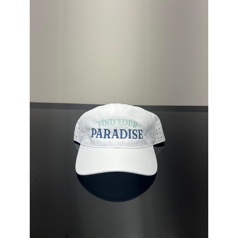 White Cap – Find Your Paradise Cap